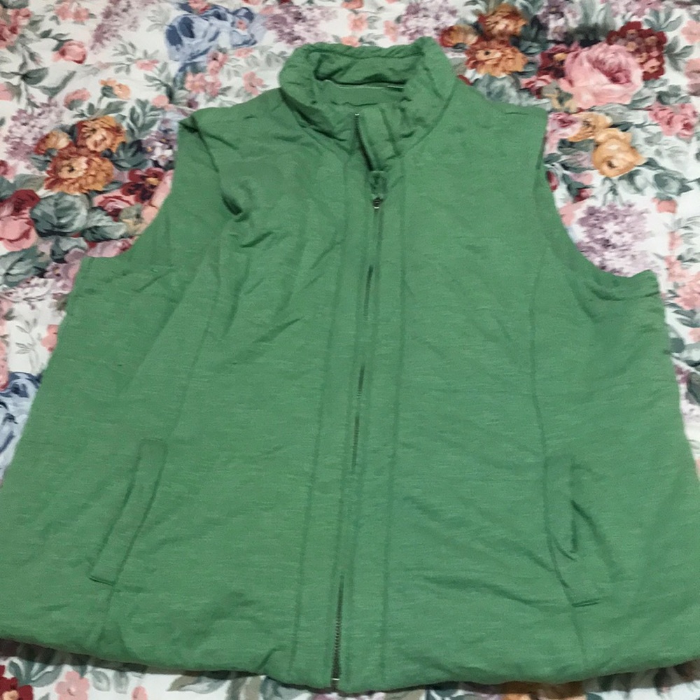 Light green vest